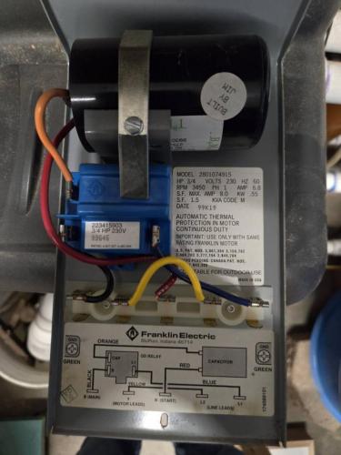 Well ConTrol Box Panel Removed