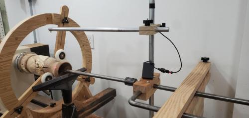 Hollower w/ Laser and Steady Rest