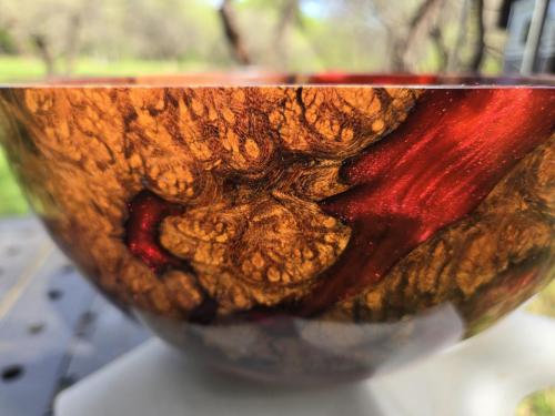 Hybrid Mesquite / Resin Bowl