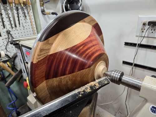 Bowl From A Board 1